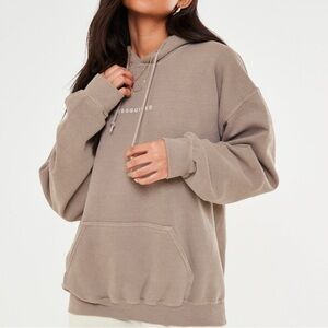 Missguided Light Brown Hoodie